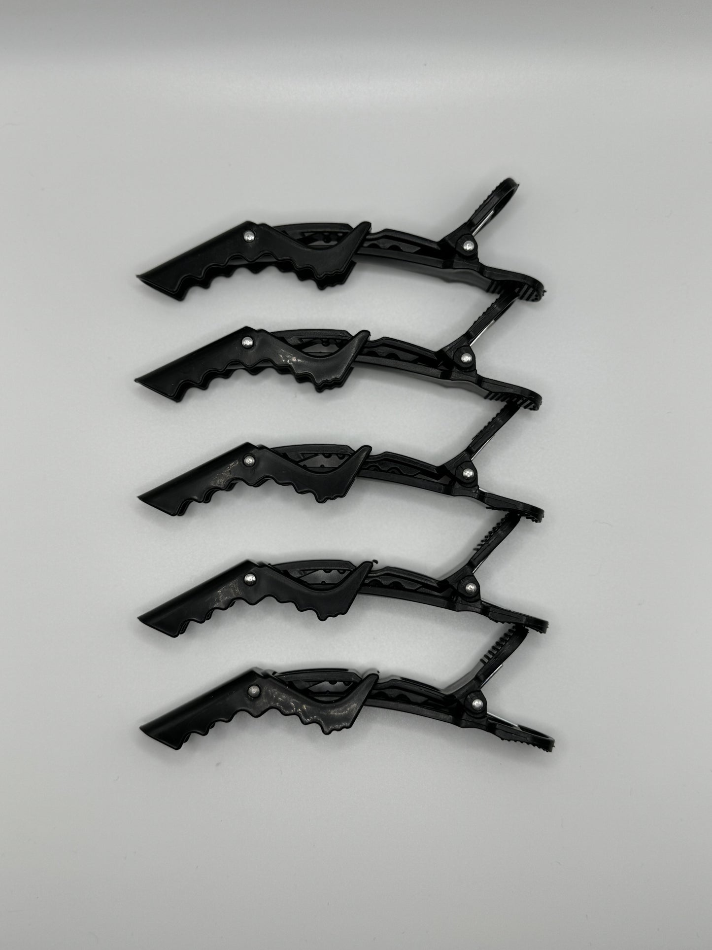 Crocodile Hair Clips 5pc