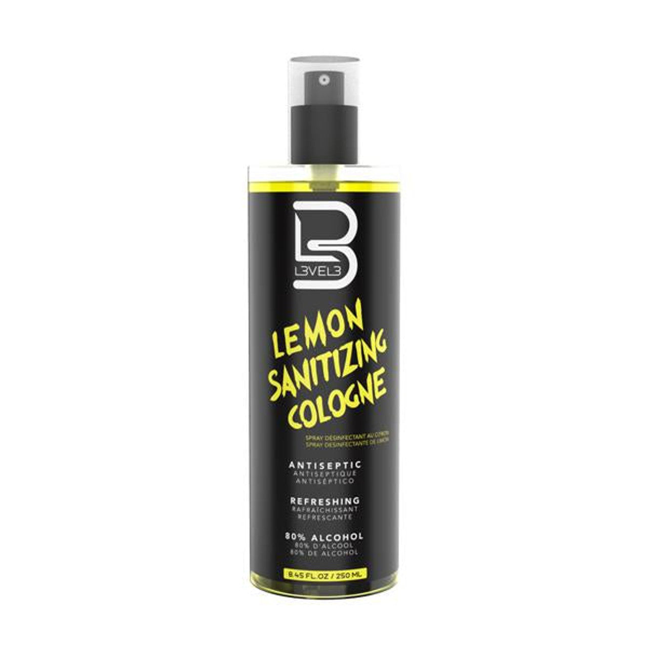 L3VEL 3 Lemon Sanitizing Cologne 250ml