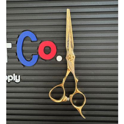 Regent Co. 6 inch Scissors Yellow Gold