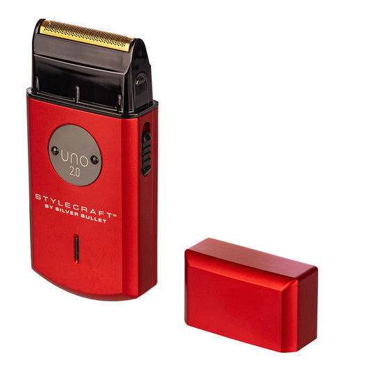 StyleCraft Uno 2.0 Single Foil Shaver - Red