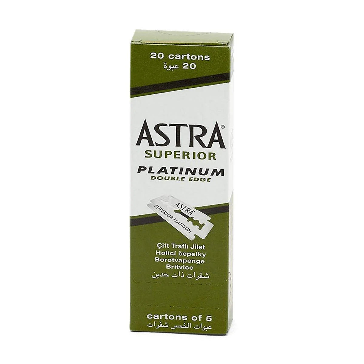 Astra Superior Platinum Razor Blades